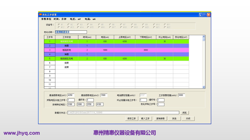 電池充放電分容柜
